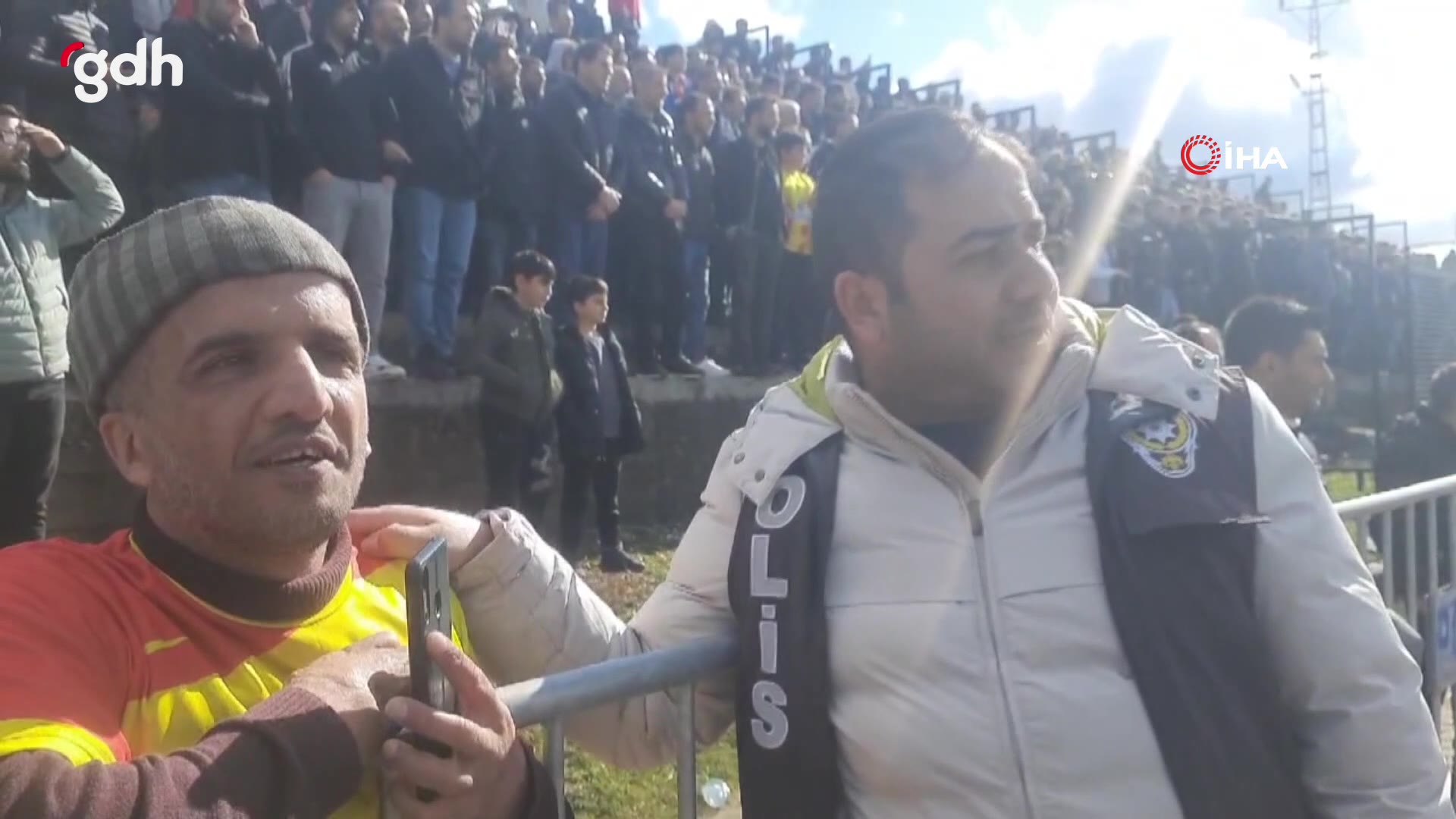 Bingöl'de polis memuru, görme engelliye maçı anlattı