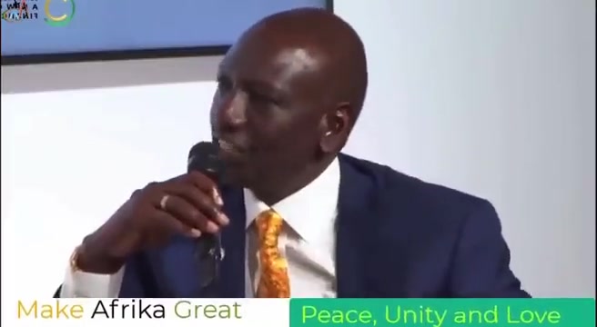 Ruto: Afrika Finansal Özgürlük İçin Yeni Mimari İstiyor