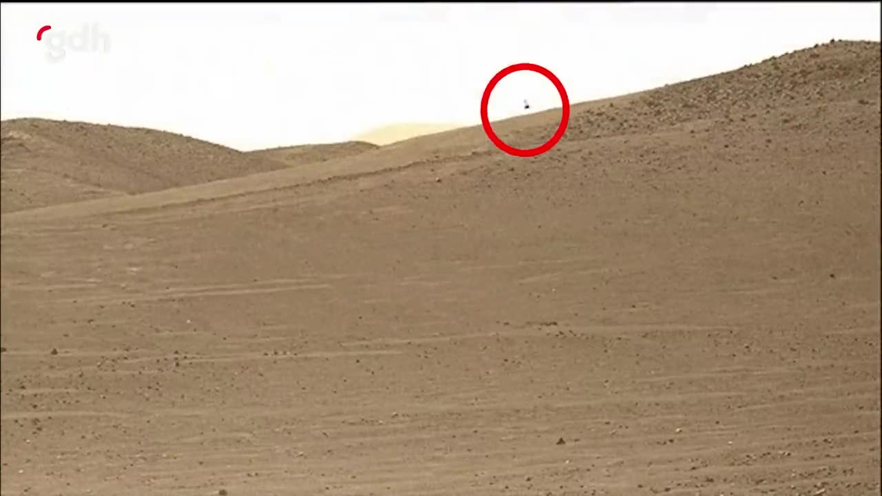 NASA, Mars'taki Ingenuity helikopterinin kalkış videosunu paylaştı