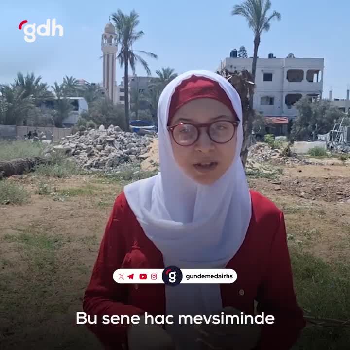 11 yaşındaki Tasnim Gazze'den dünyaya Türkçe seslendi!