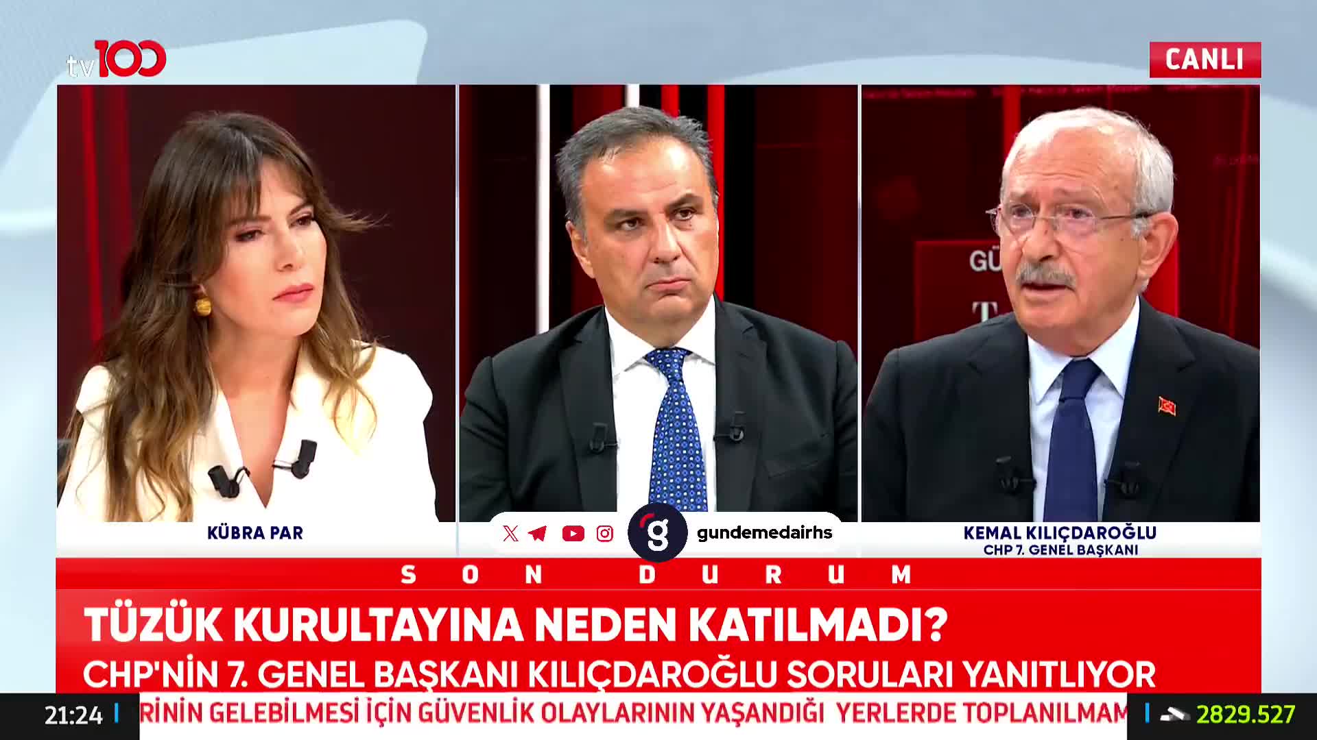 Kılıçdaroğlu, CHP Tüzük Kurultayı'na katılmama nedenini açıkladı