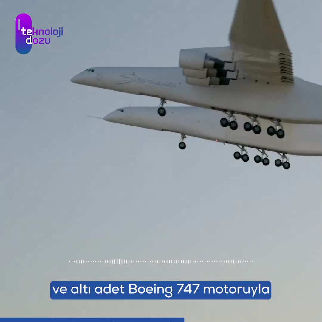 Dünyanın en büyük uçağı: Stratolaunch ile uzaya erişim kolaylaşıyor
