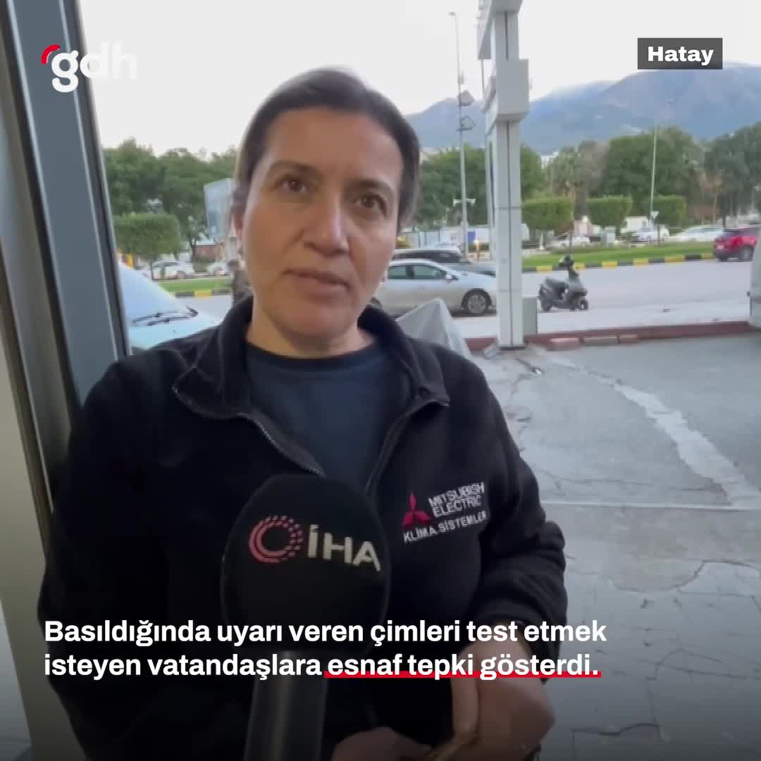 Hatay'da çimlere basanlara sensör uyarısı sesi değişti