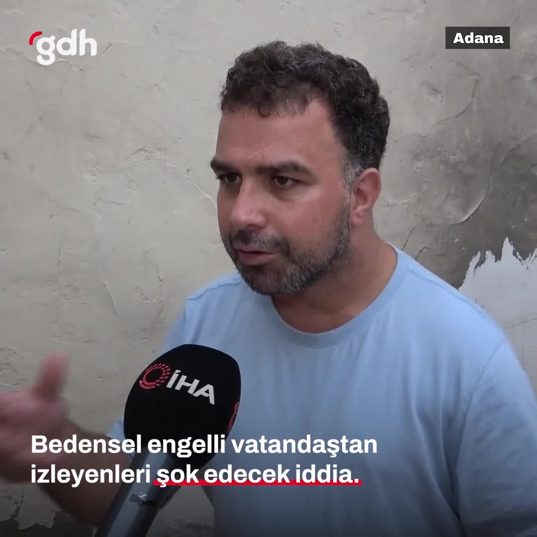 Adana'da engelli vatandaş, kuzeninden 260 bin TL kredi çekildiğini iddia etti