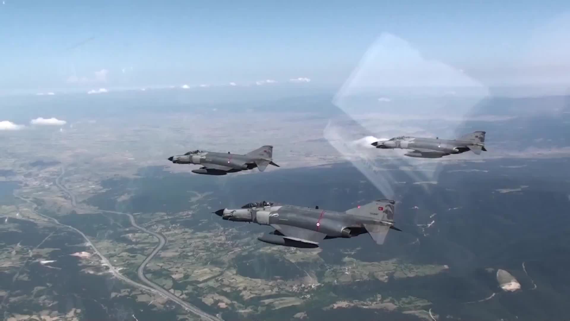 Genelkurmay Başkanı Gürak, F-4E 2020 ile uçuş yaptı