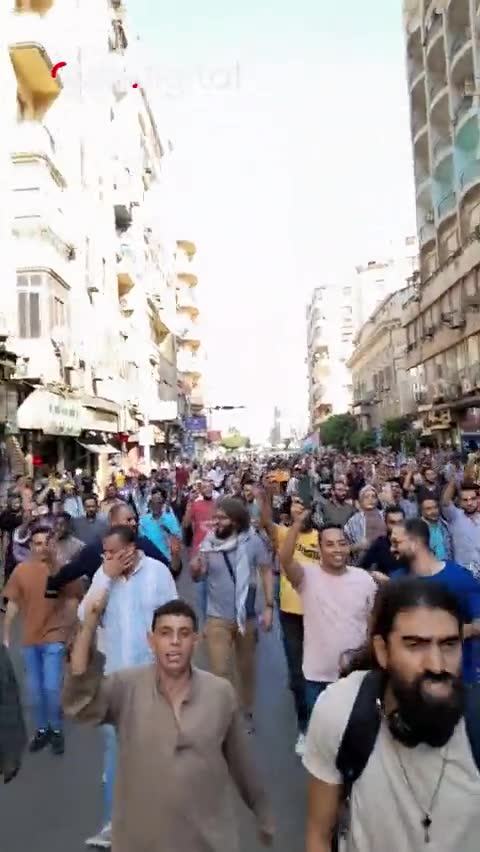 Mısır'da Filistin desteği, Sisi karşıtı protestoya dönüştü