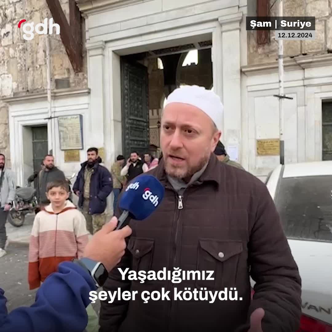 Suriyeli: Suriye'de zulüm ve kurtuluş umudumuz var
