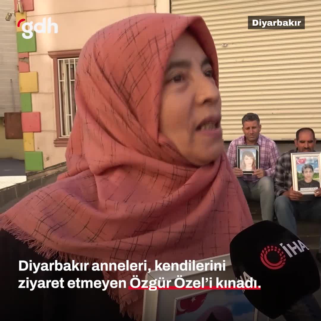 Özgür Özel, Diyarbakır'da anneleri ziyaret etmedi