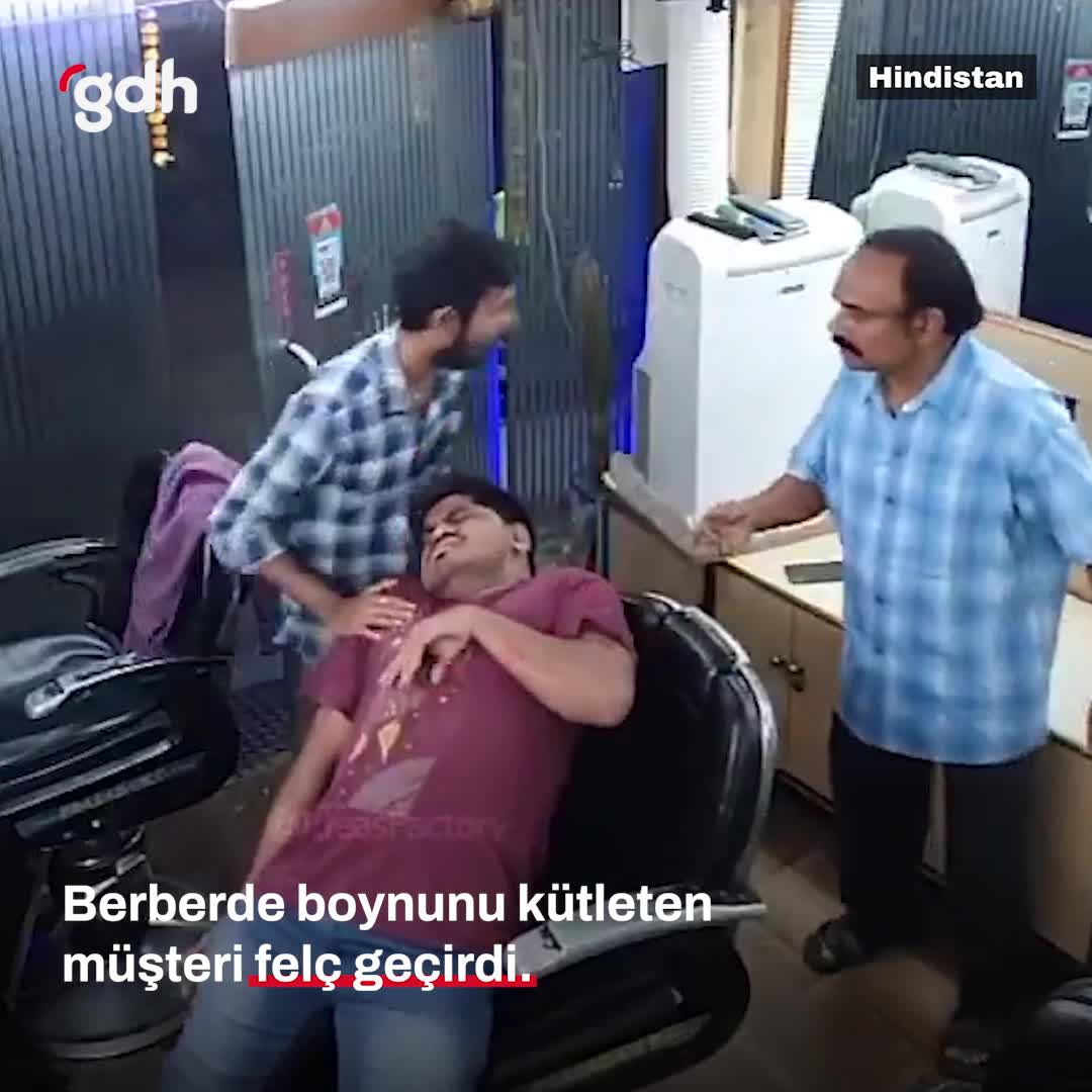 Berberdeki görüntüler viral; doktorlardan boyun kütletme uyarısı