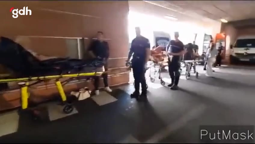 Fransa'da Perpignan'da hastalar saatlerce acil servisi bekledi