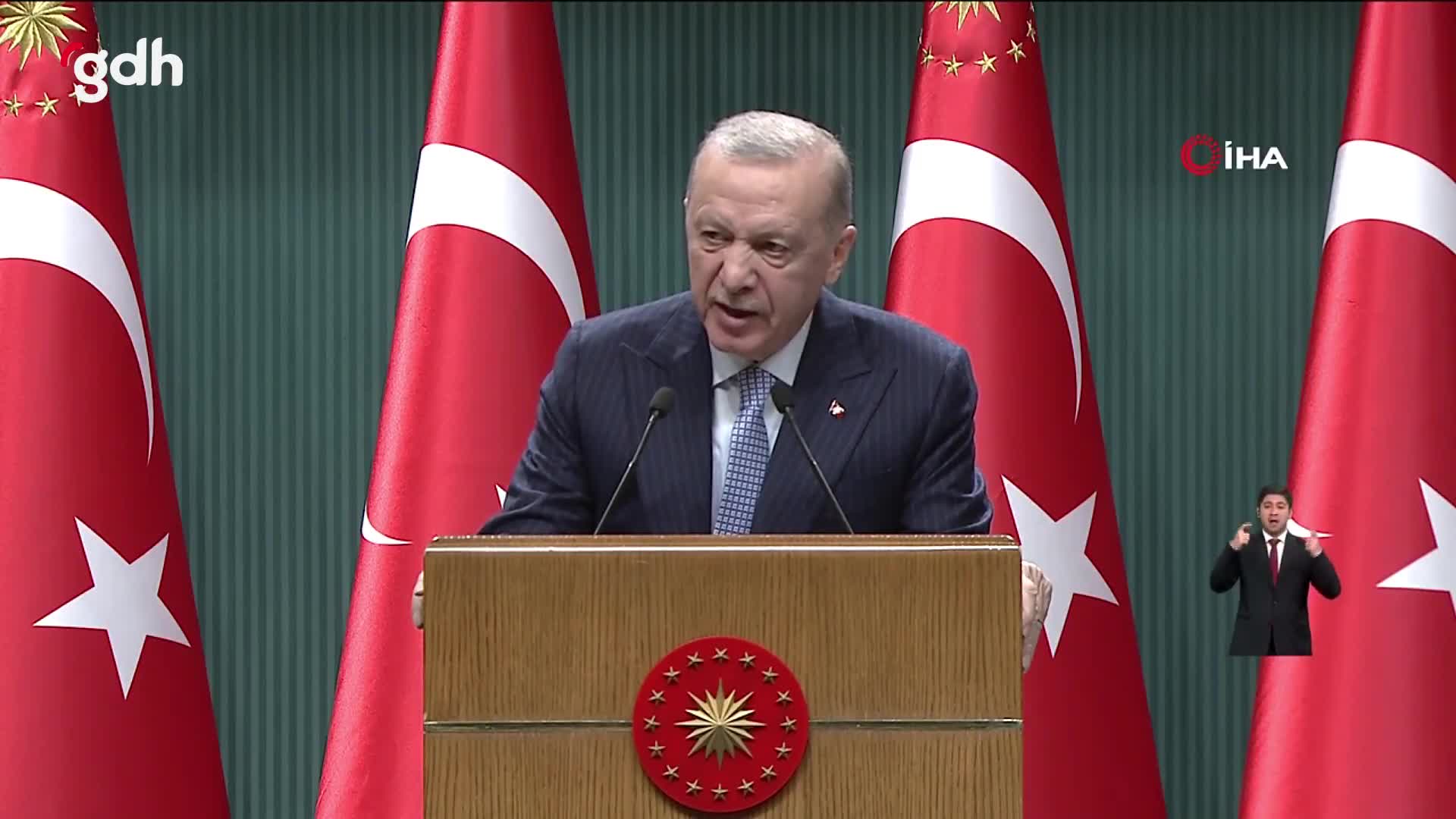Erdoğan: Türkiye, Filistin ve Lübnan için fazlasını yapıyor