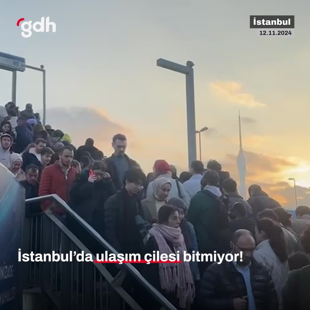 İstanbullunun ulaşım çilesi sürüyor, sıra uzadı!