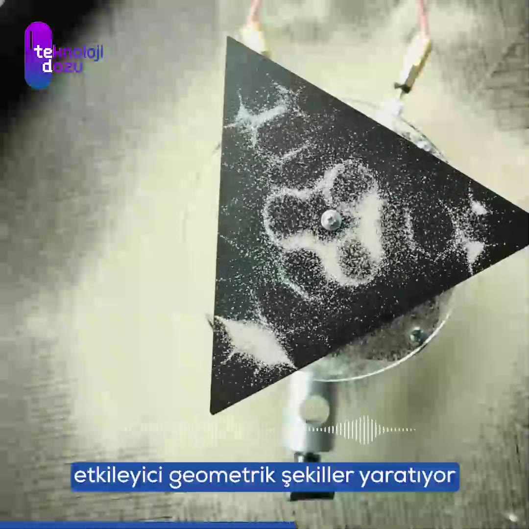 Ses Dalgalarıyla Chladni Desenleri: Sanat ve Bilim