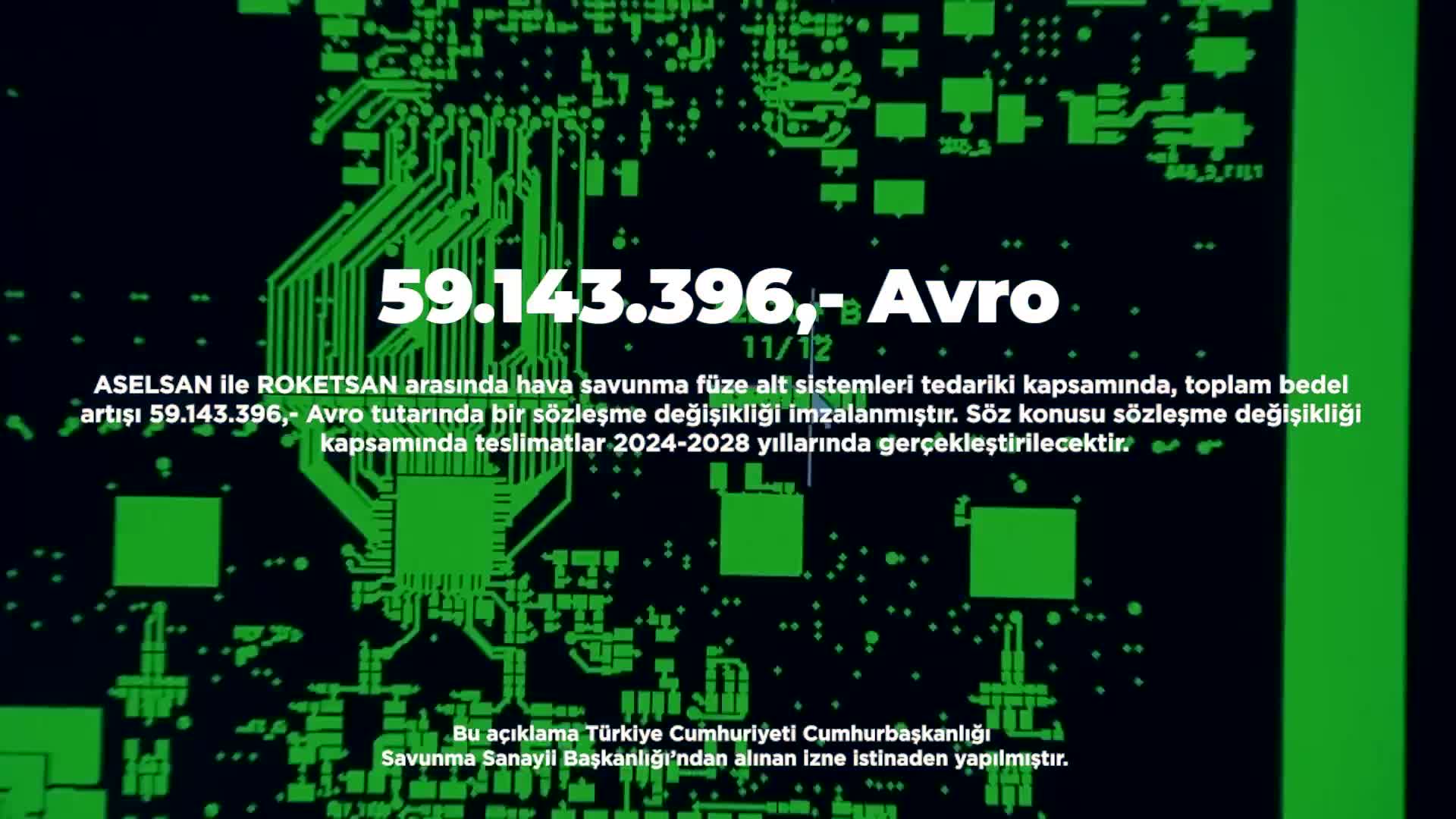 ASELSAN-ROKETSAN arasında hava savunma füzeleri sözleşmesi değişikliği