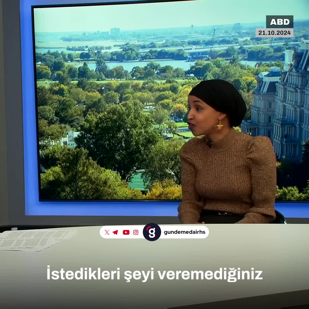 Ilhan Omar: Kamala Harris Müslüman seçmenleri ikna etmeli