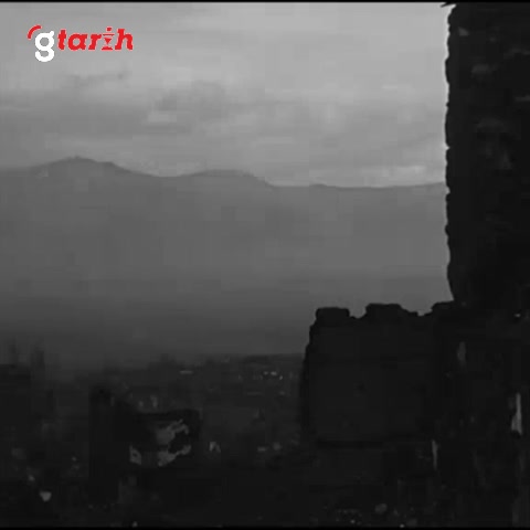 Yunan Ordusunun çekilmesi sonrası Alaşehir görüntüleri