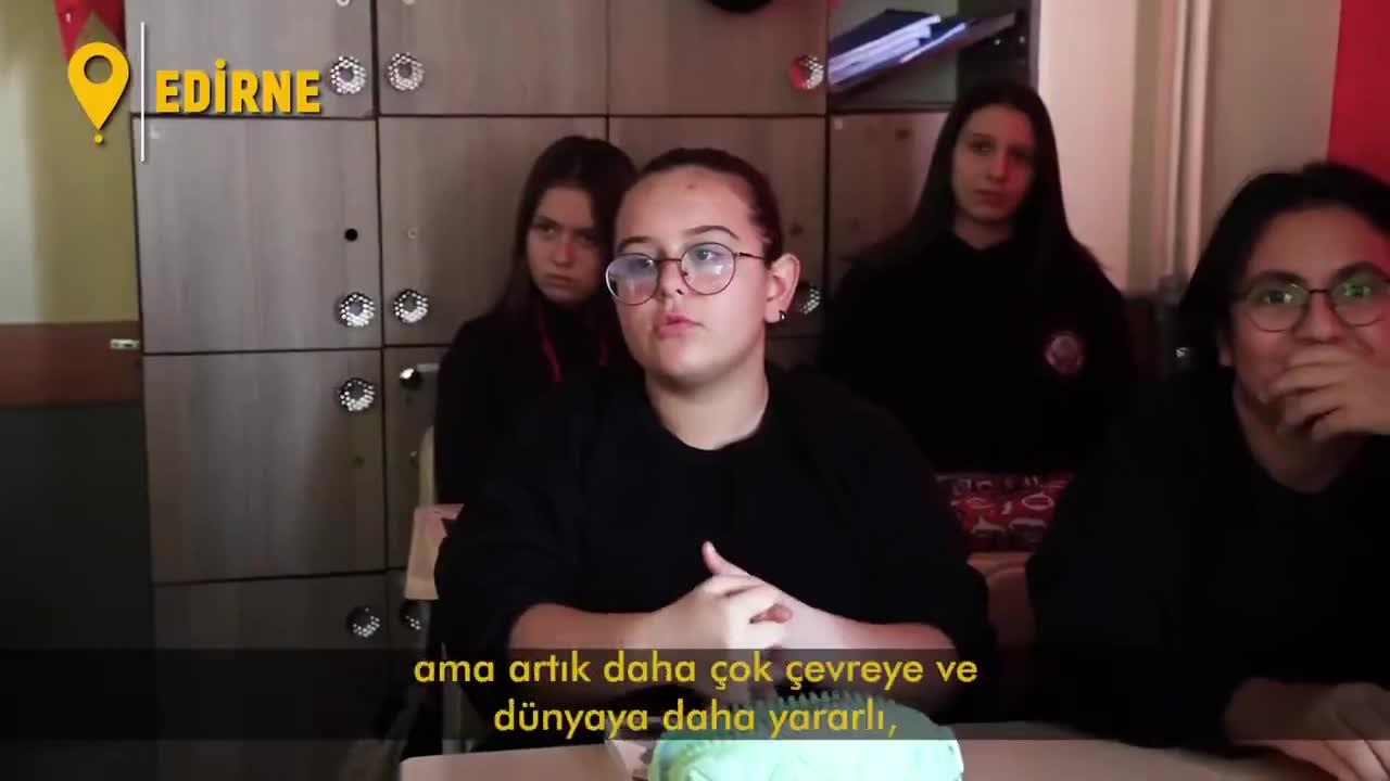 Öğrencilere çevre farkındalığı eğitimleri Edirne'de başladı
