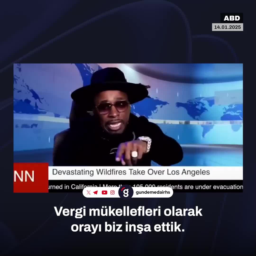 "Eddie Griffin: Los Angeles yangınları pedofili çetesi işi mi?"