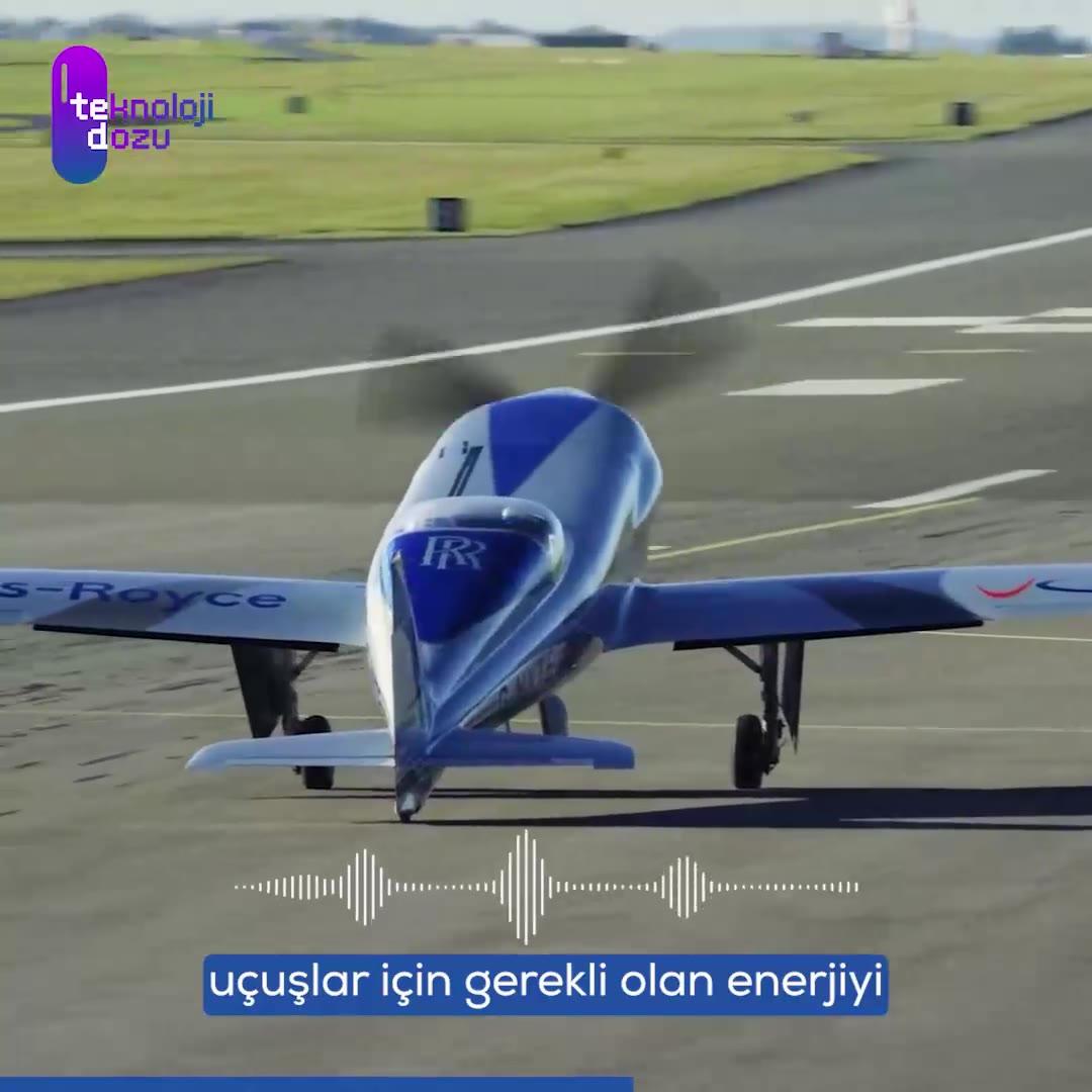 Dünyanın en hızlı elektrikli uçağı: Rolls Royce Spirit of Innovation
