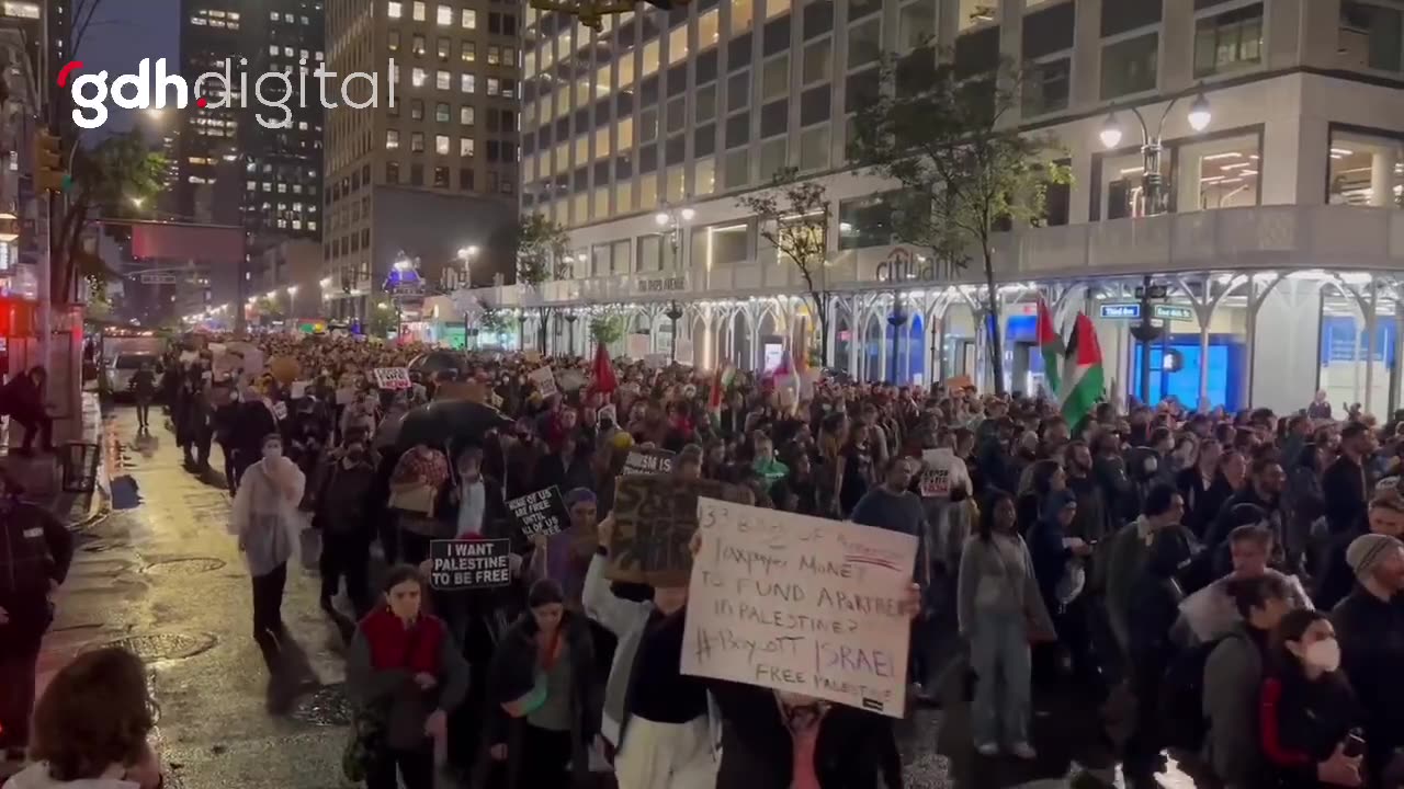 İsrail'in suçları artık gizlenemiyor; New York'ta protesto var
