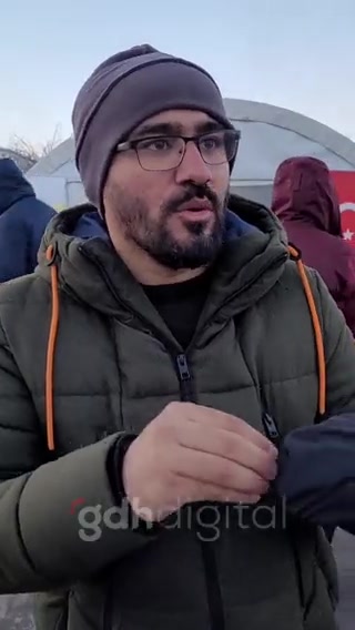 Elbistan'da gönüllü grup: "Bölge halkıyla sarılırız."