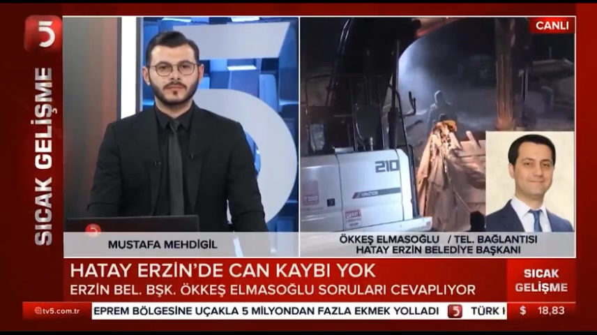 Erzin Başkanı: Depremde can kaybı yok, kaçak inşaatı durdurdum