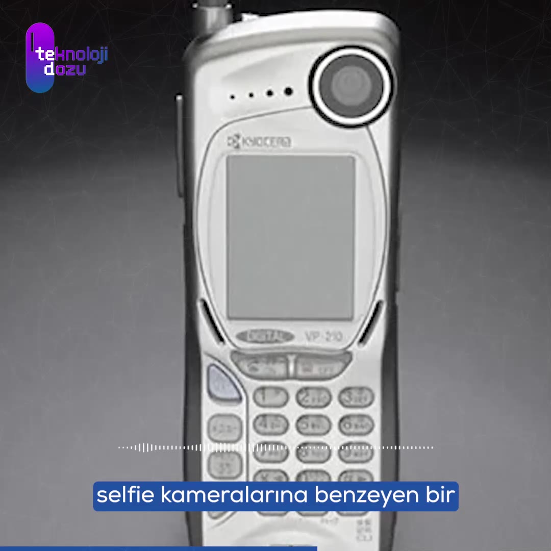 Dünyanın ilk selfie telefon: Kyocera VP-210 Visual Phone