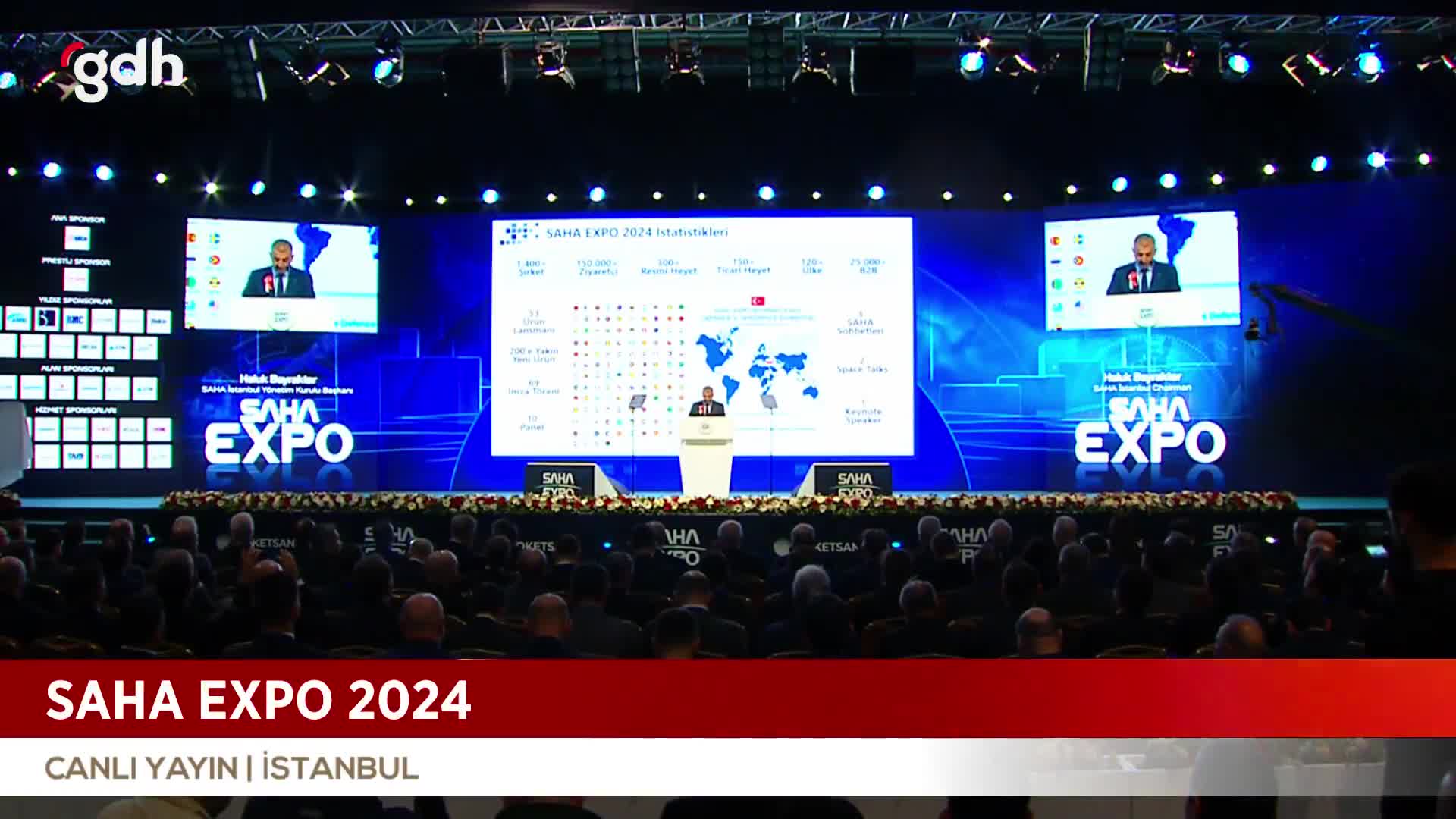 SAHA EXPO: 1400 Firma, 24 Ülke Bakanı ve 6.2 Milyar Dolarlık Sözleşme