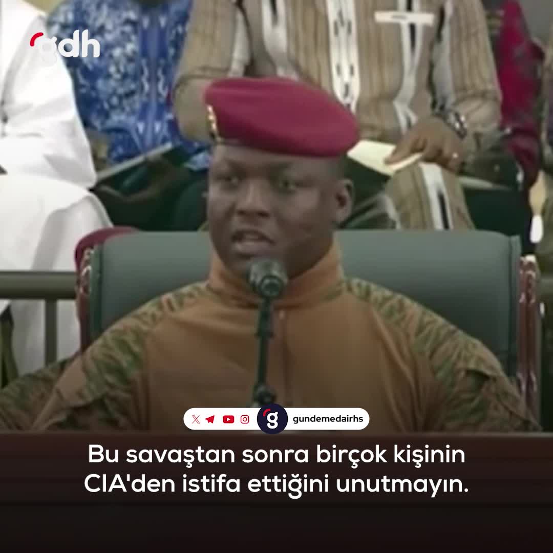 Burkina Faso Başkanı Traore: Batı, Afrika’yı köleler gibi görüyor