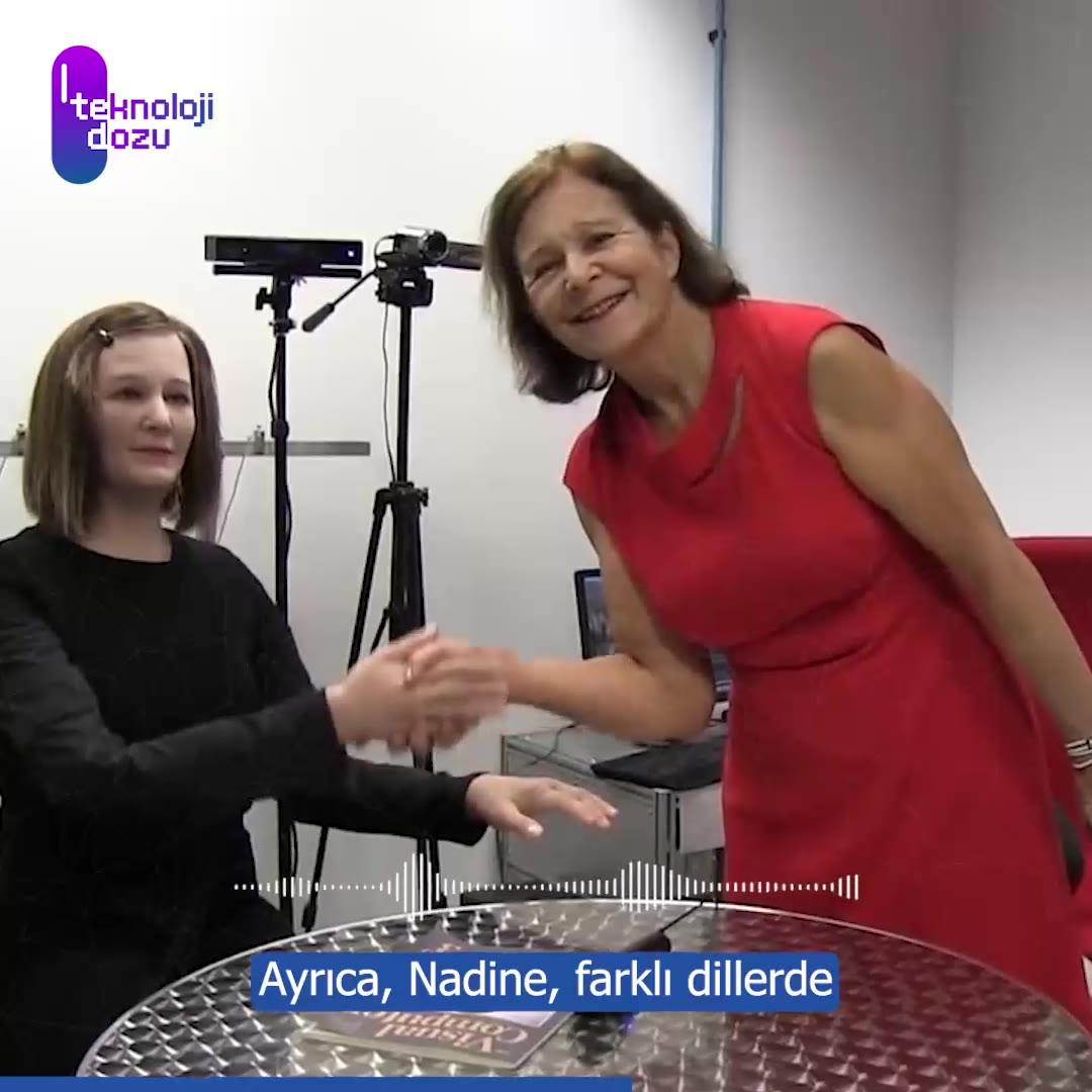 Duygusal Robot Nadine: İnsanlarla Etkileşim Yeteneğiyle Öne Çıkıyor