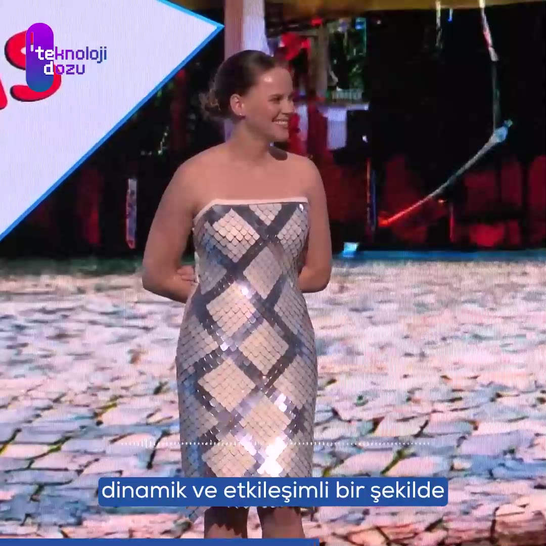 Fütüristik Desen Değiştiren Elbise: Project Primrose