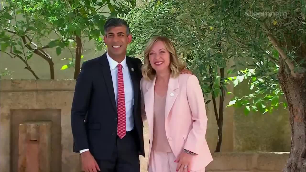 G7 Zirvesi İtalya'nın Borgo Egnazia'sında başladı