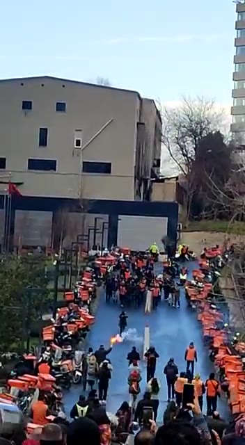Trendyol motokuryeleri iş durdurma eylemine devam ediyor