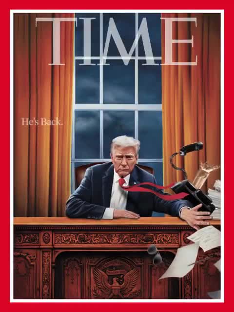 "Donald Trump Yeniden Başkanlık Koltuğunda"