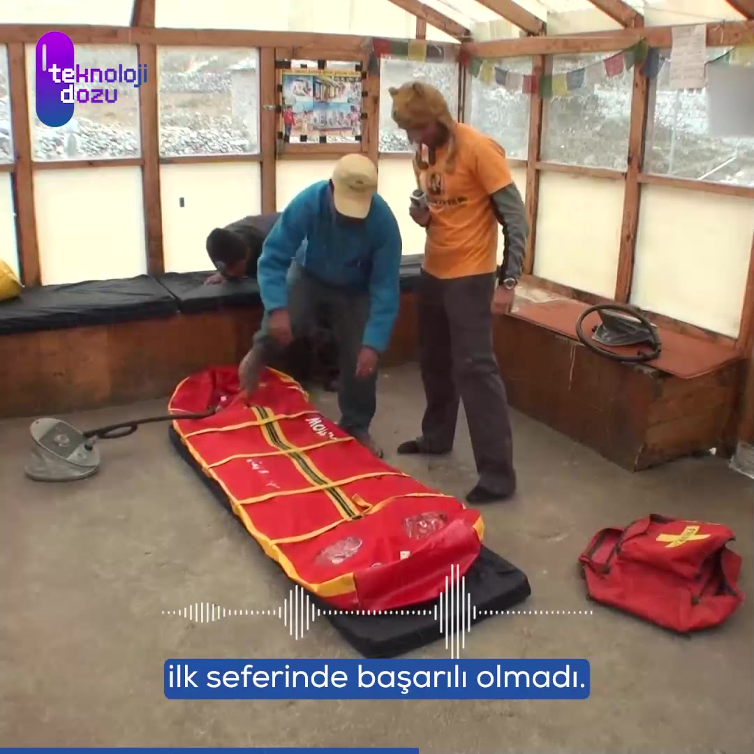 Maceracı bilim insanının dağcılar için Gamow Çantası keşfi