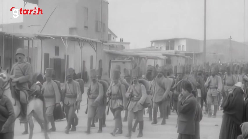 Osmanlı Mevlevi derviş askerleri ve Gazze'deki Türk subayları