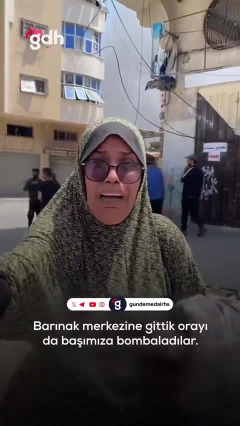 "Bir anda bombalar yağmaya başladı: Gazzeli kadının anlattıkları"