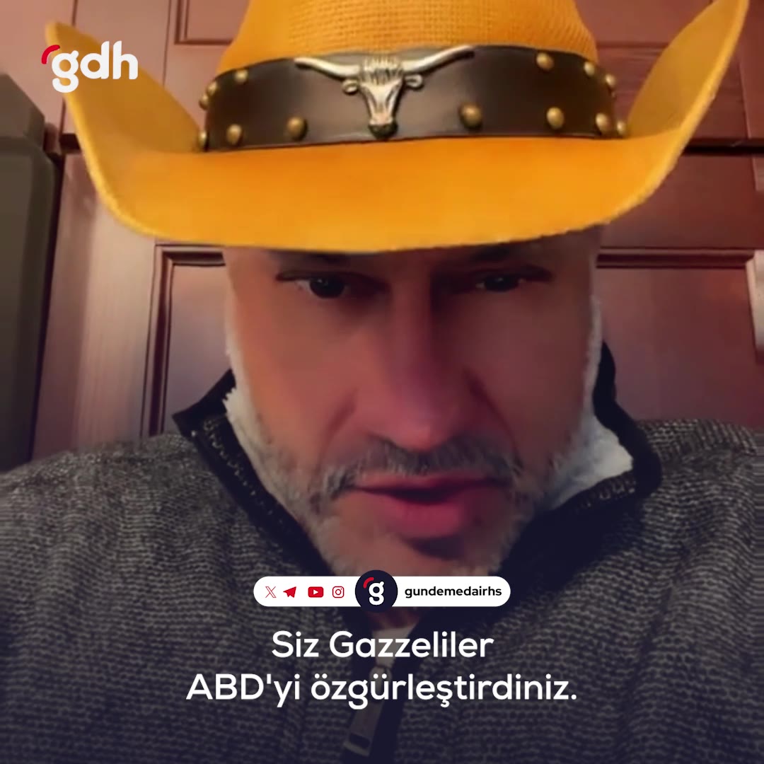Gazze halkının direnişiyle etkilenen ABD vatandaşı mesajı
