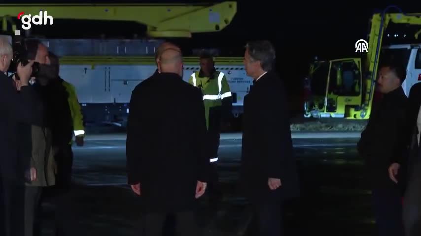Blinken, Hakan Fidan ile Ankara'da görüşmek üzere geldi