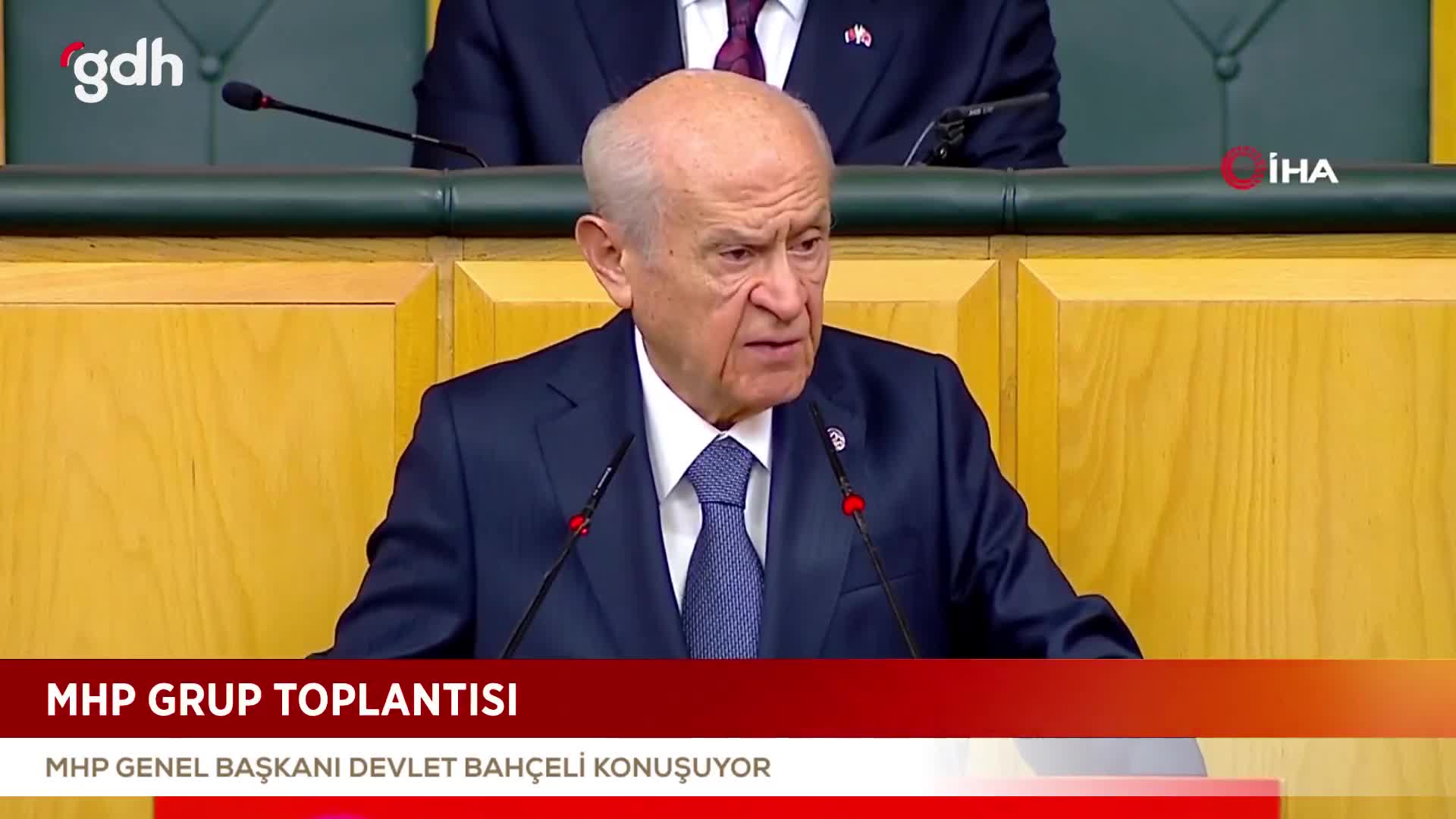 Bahçeli: Teröristlerin şimdi ABD'nin uşağı olduğunu belirtip birlik çağrısı yaptı