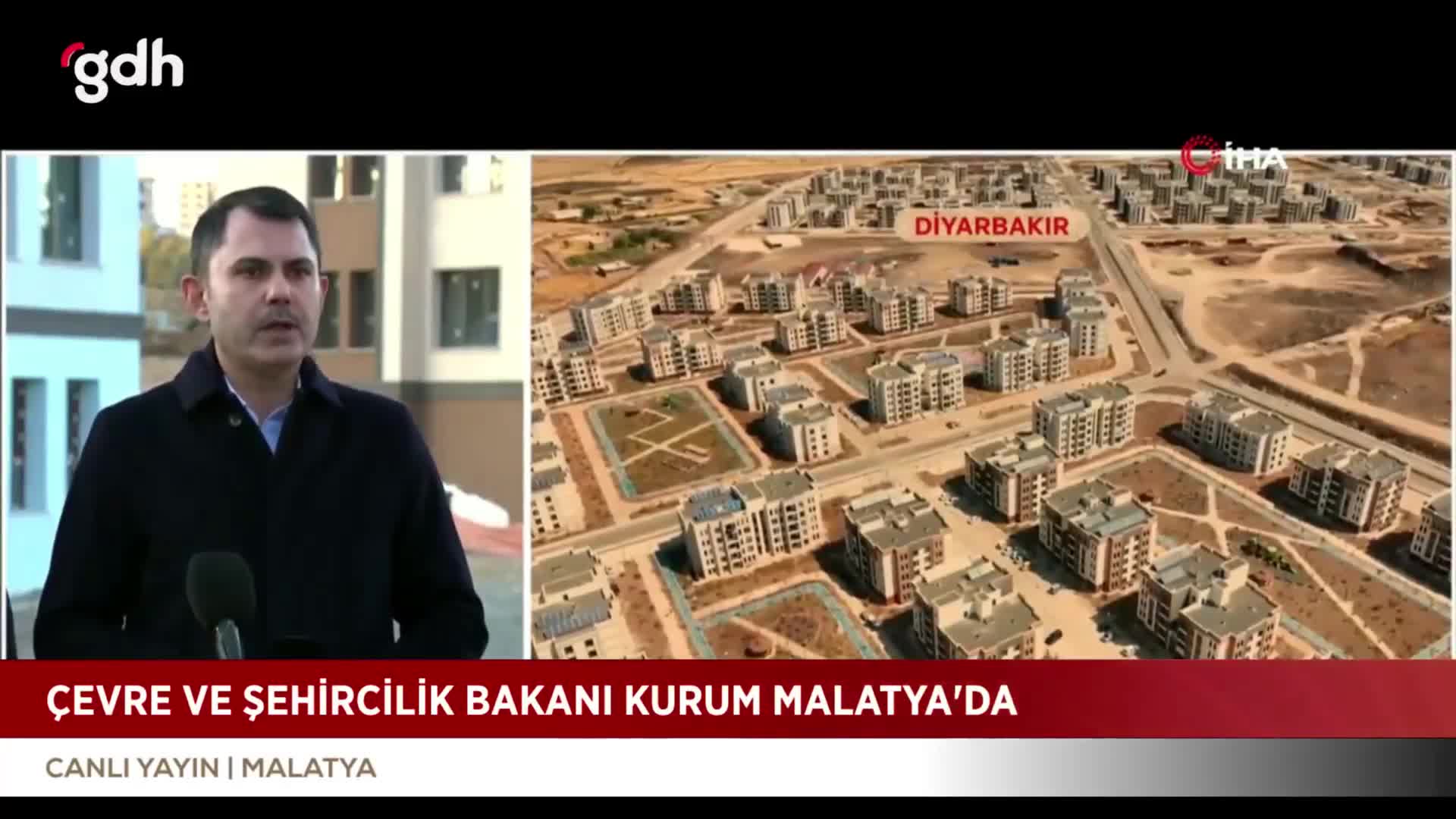 Bakan Kurum: 3481 şantiyede depremzede için 182 bin çalışıyor