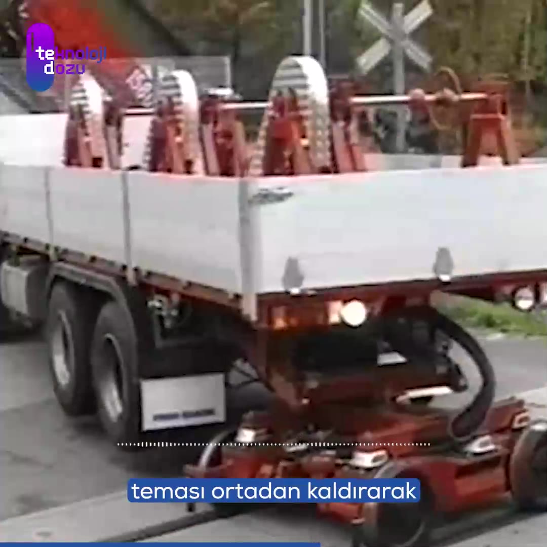 SRS: Hem karada hem demiryolunda gidebilen araçlar!