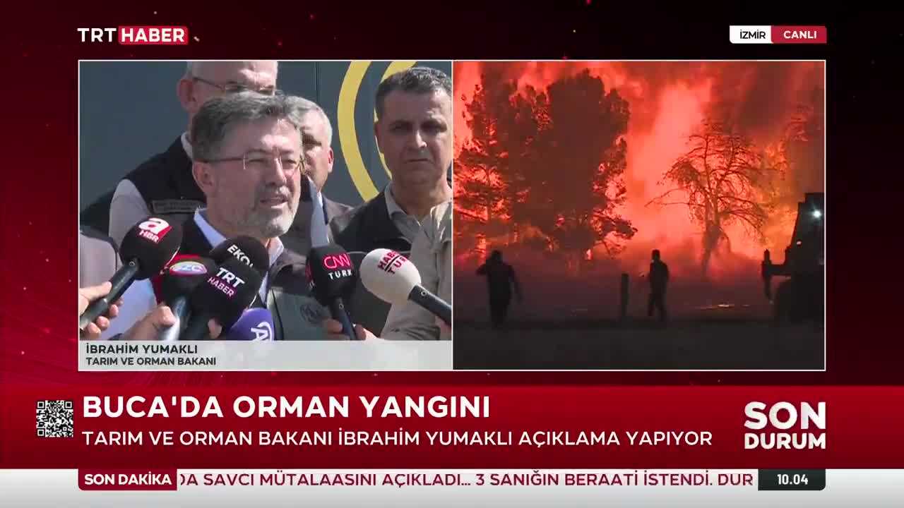 Bakan Yumaklı: 48 yangın kontrol altına alındı
