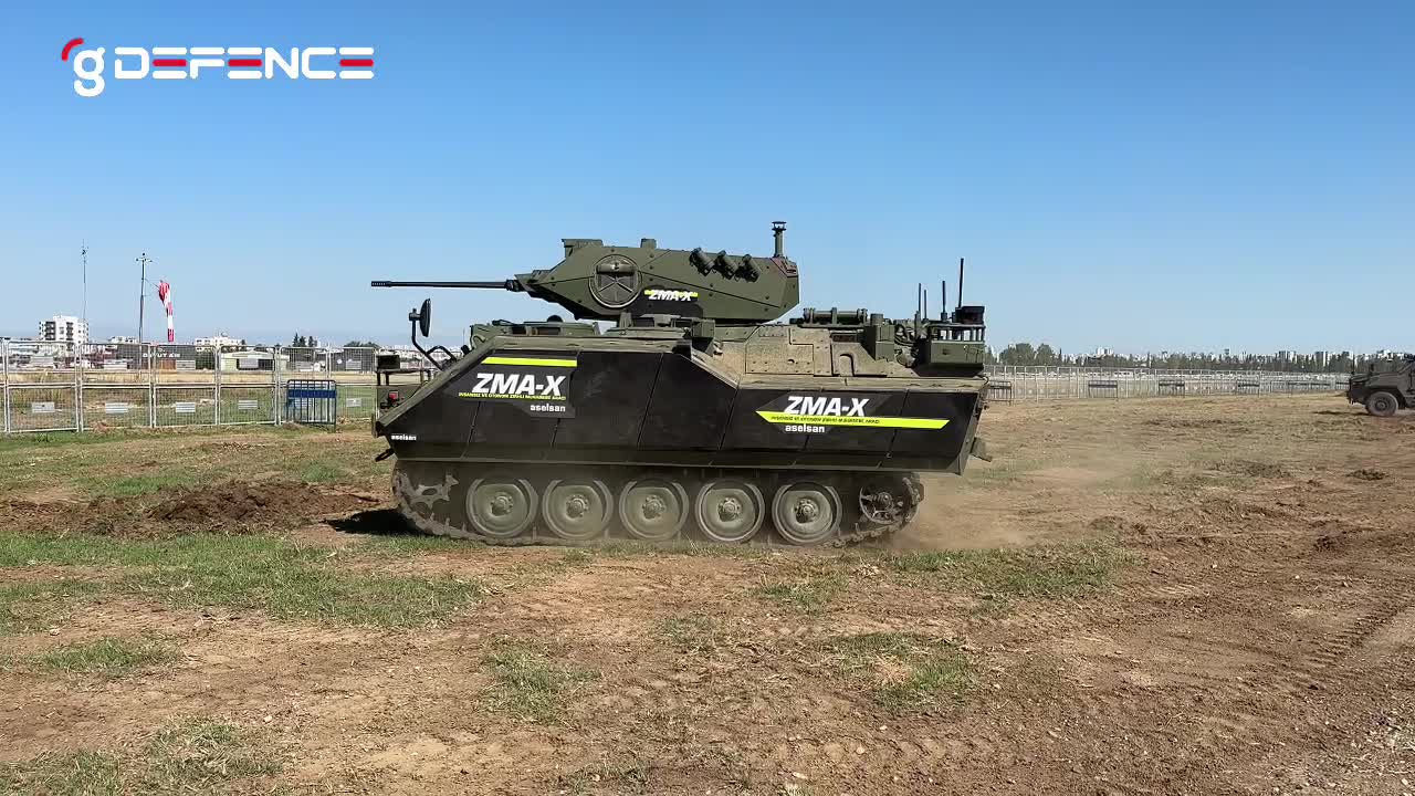 ZMA-X İnsansız Zırhlı Araç, #TEKNOFESTAdana'da Sergileniyor
