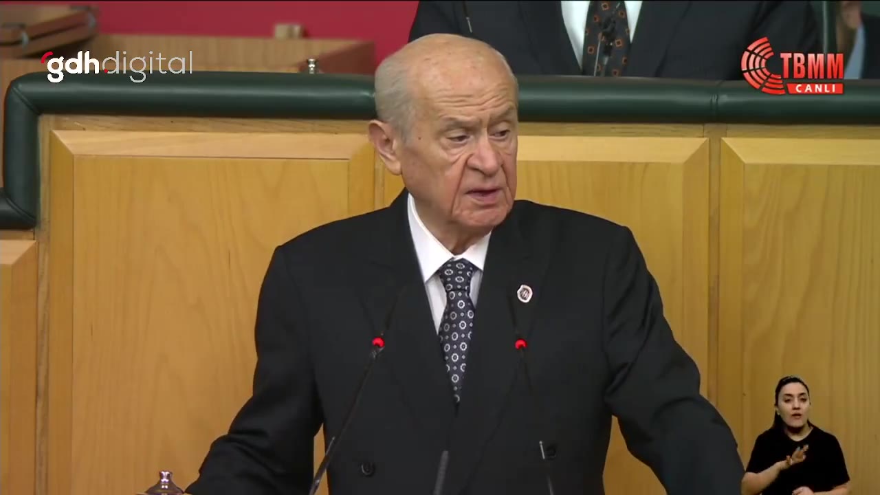 MHP Genel Başkanı Bahçeli grup toplantısında konuşuyor