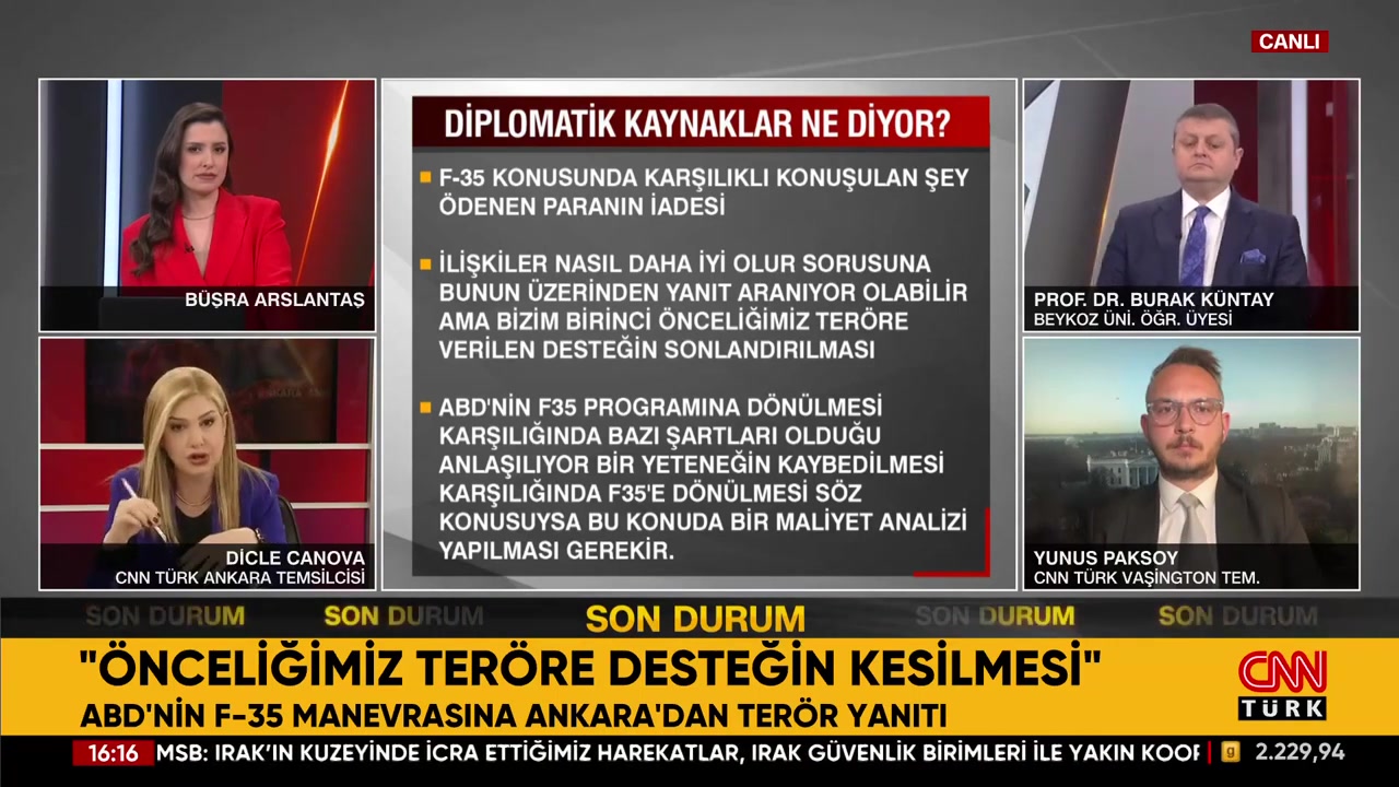 F-35 Mesajları: Hakan Fidan'ın Temasları ve Ankara'nın Yorumu