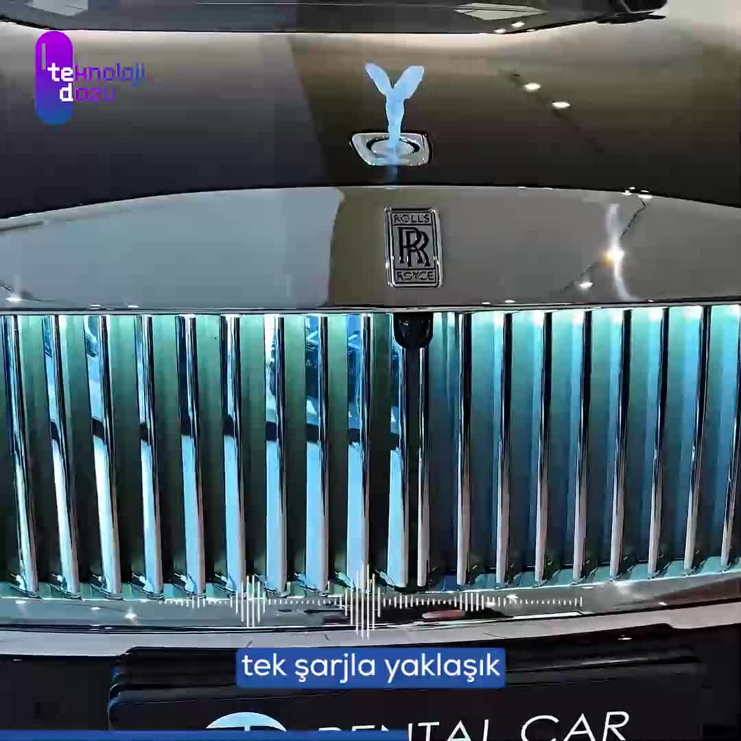 Dünyanın en pahalı elektrikli otomobili: Rolls-Royce Spectre