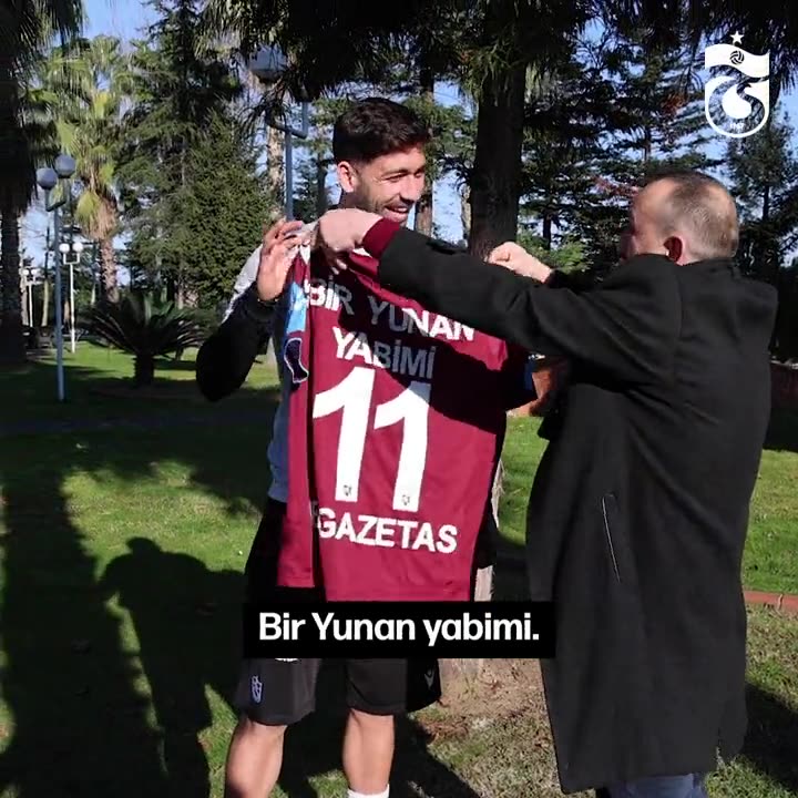 Trabzonspor, Bakazetas'ı ''Yunan yabancı'' taraftarla buluşturdu