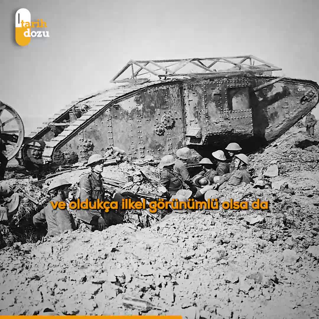 Savaşın dönüm noktası: İlk tankların kullanımı