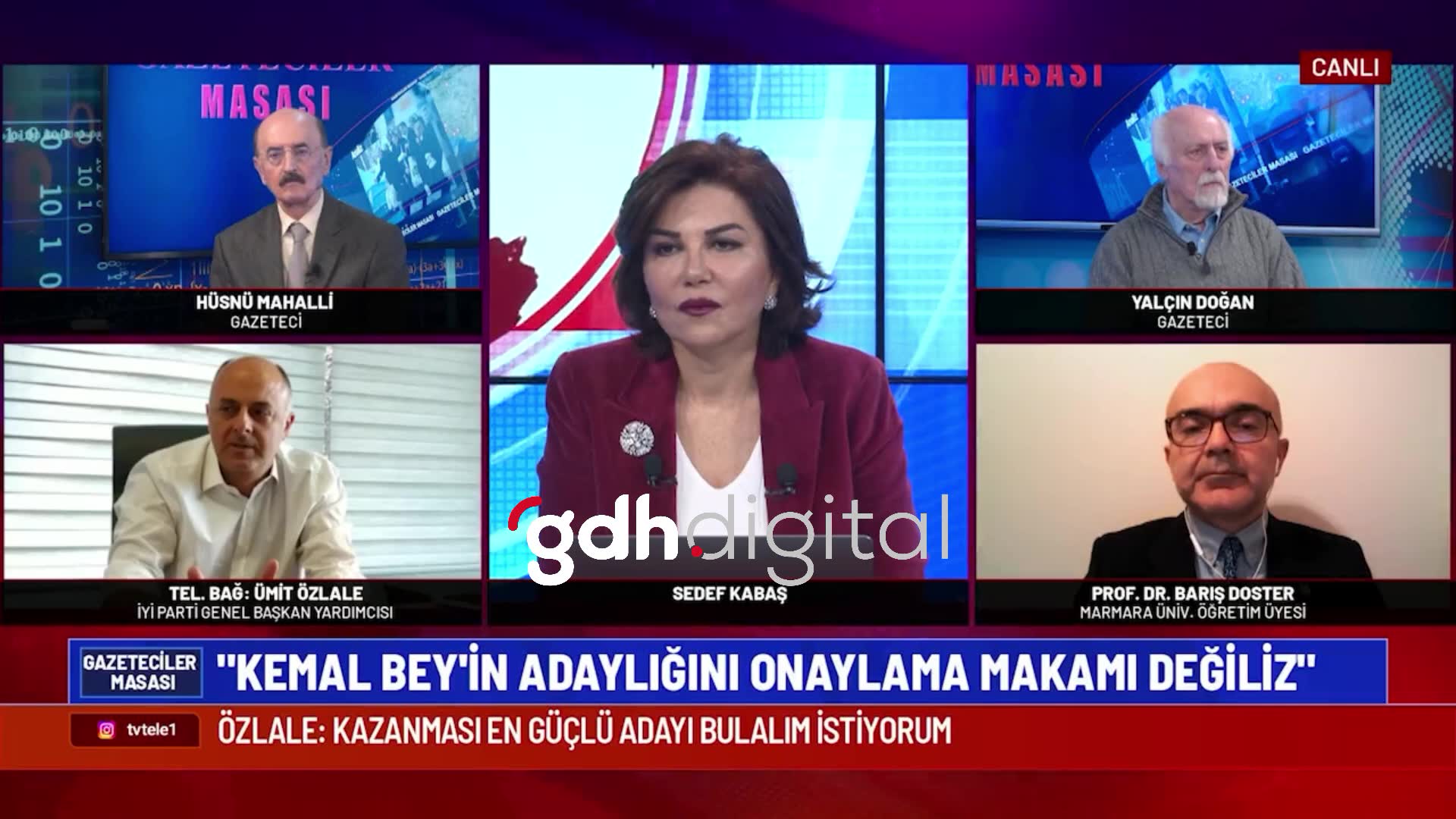 Ümit Özlale: Kılıçdaroğlu'nun adaylığına değil, halk iradesine vurgu yaptım